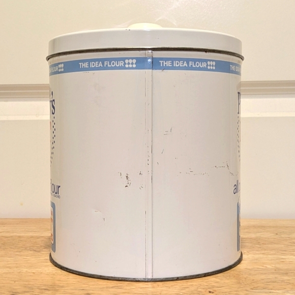Vintage Pillsbury's Best JL Clark All Purpose Flour Tin - Picture 2 of 10